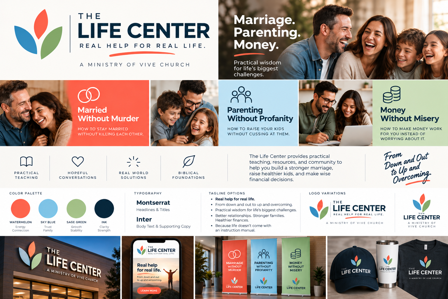 The Life Center — Real help for real life. A ministry of Vive Church